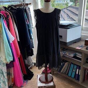 Elegant Black Mini Dress